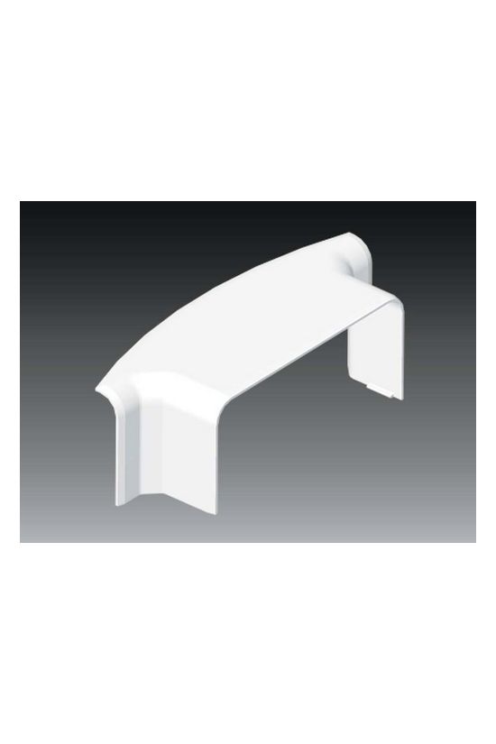 Parapetcsatorna T-idom 140x60-hoz 140mmx 60mm 140mm-sz/leágazó műanyag fényesfehér EKE KOPOS - 8564_HB