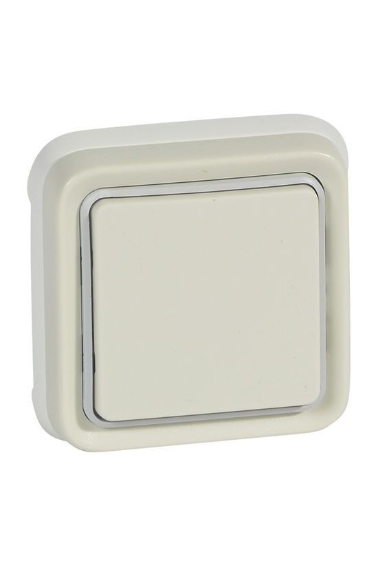 Plexo 101 1P kapcsoló betét teljes fedéllel fehér süllyesztett IP55 1- billentyű/gomb LEGRAND - 069851