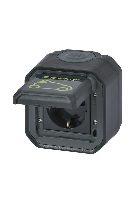 Plexo55 162 dugalj e-autótöltő földelt csapófedéllel antracit IP55 süllyesztett csavaros LEGRAND - 069708L