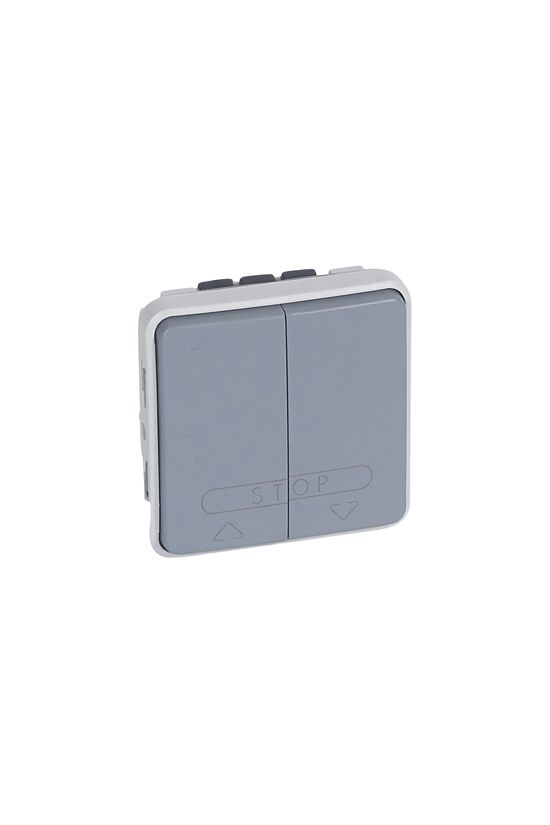 Plexo redőnymozgató NR105 1P nyomó billentyűs szürke műanyag LEGRAND - 069539