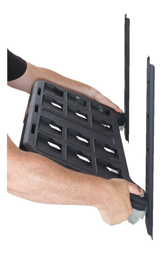 Polcrendszer 2polc fém/műanyag 508x546+x447mm max.22kg Packout Milwaukee - 4932472127