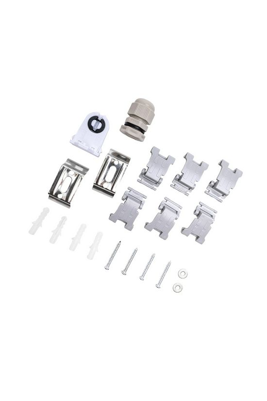 Porpáramentes lámpatest LED-csőhöz falonkívüli 1x 18W 220-240V G13 IP65 Ramiris - JF6118