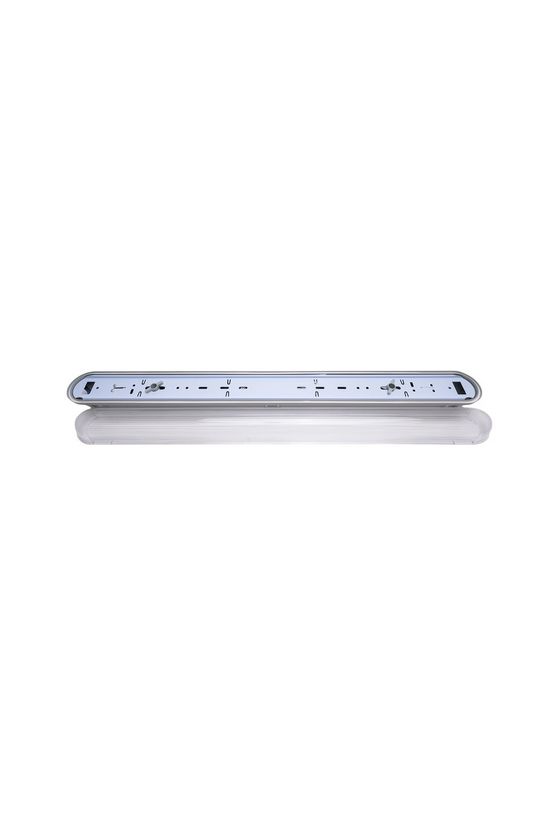 Porpáramentes lámpatest LED-csőhöz falonkívüli 1x 18W 220-240V G13 IP65 Ramiris - JF6118