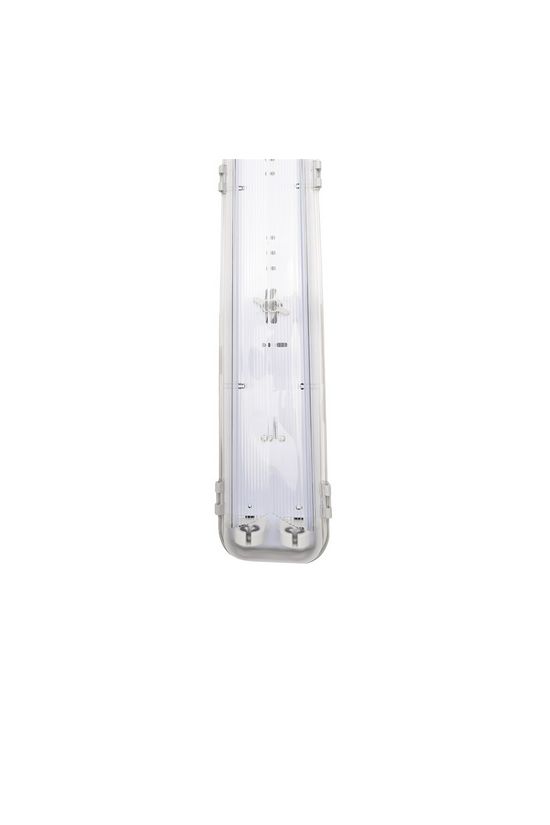 Porpáramentes lámpatest LED-csőhöz falonkívüli 2x 36W 220-240V G13 IP65 Ramiris - JF6236