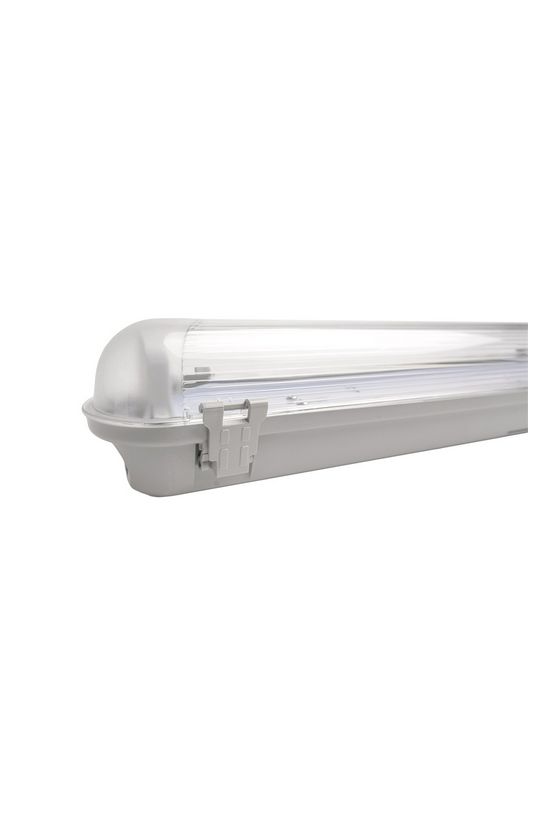 Porpáramentes lámpatest védett LED-csőhöz falonkívüli 2x 58W 220-240V G13 IP65 Ramiris - JF6258