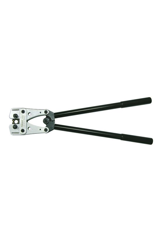 Présfogó szigeteletlen csősaruhoz standard forgatható préspofával kábelsaru/-összekötő-hoz Haupa - 210850