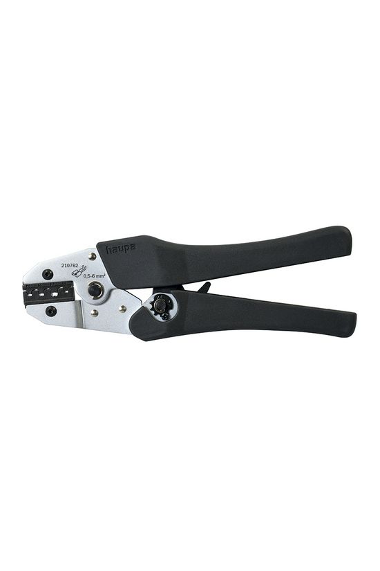 Présfogó szigeteletlen nyitott sárgaréz saruhoz hengeres préselés kábelsaru/-összekötő-hoz Haupa - 210762