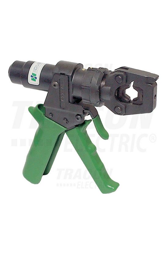 Présszerszám kézi hidraulikus kábelsarukhoz 360°-ban forgatható préspofával 4-95mm2 TRACON - D31