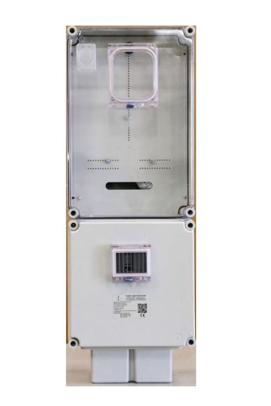 1/3F mérőszekrény 1xM63.80A földkábeles 1-szintes 1-mérőhely 1M PVT 3075 Fm-K-U Csatári Plast - CSP24.E124