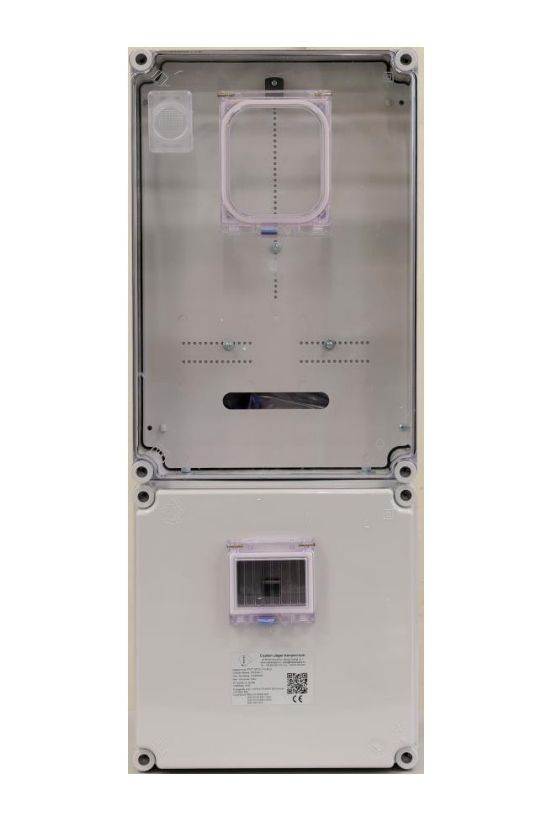 1/3F mérőszekrény 1xM63.80A szabadvezetékes 1-szintes 1-mérőhely PVT 3075 Fm-SZ-U Csatári Plast - CSP24.E123