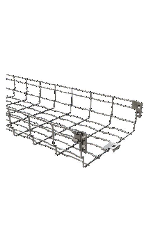 Rácsos kábeltálca 3m galván/elektrolit horganyzott acél U-alak 105mm x BF2R 100X105 EZ BASOR - 2/7914