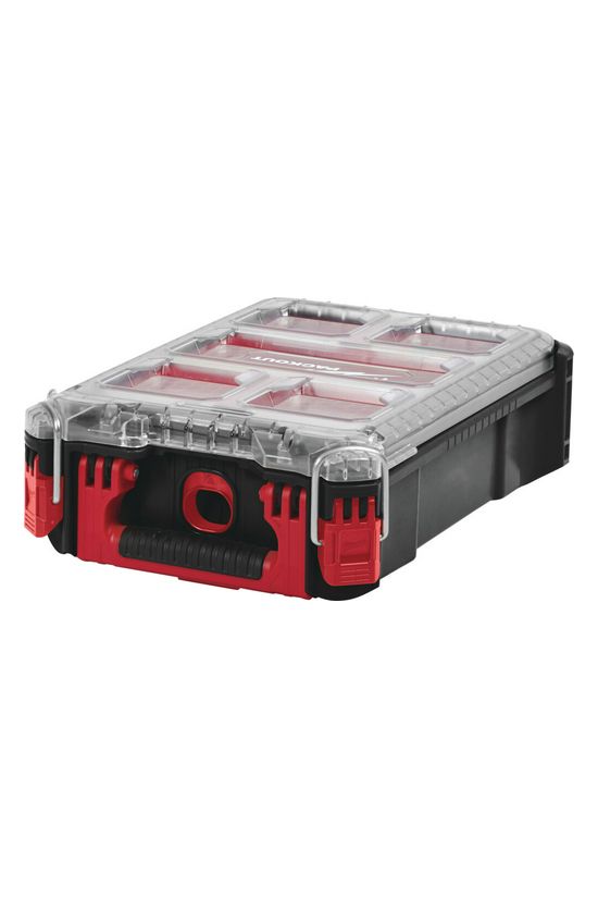 Rendeződoboz közepes műanyag Packout 250mm x 120mm x 380mm Packout Milwaukee - 4932464083