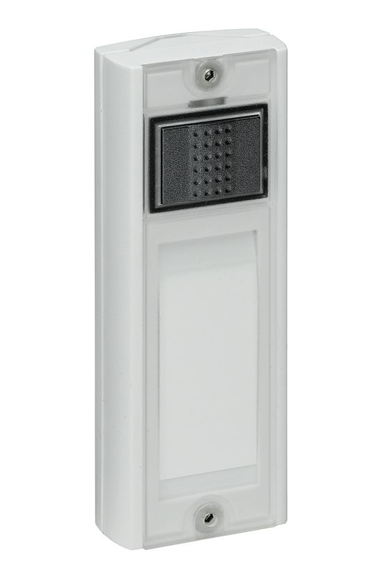 RF csengőnyomó 500m MISTRAL/ECHO/CALIMA-höz LED 2x1,5V/AAA falonkívüli fehér MISTRAL SE 03 GROTHE - 43441