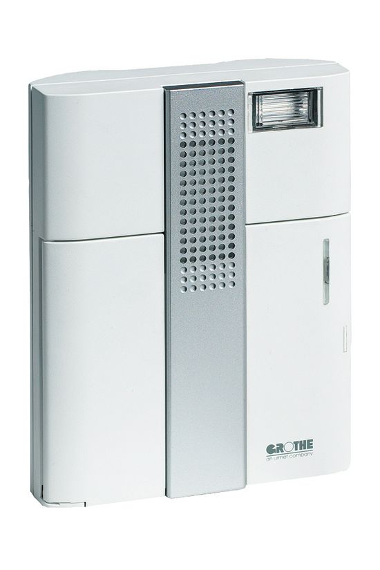 RF dallamcsengő 13dallam vaku 8-12VAC v. 4x1,5VLR14/C 500m-hatótáv 86dB MISTRAL 300M E GROTHE - 43301