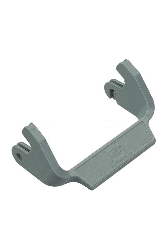 Rögzítőkar ipari sokpólusú csatlakozóhoz 2-pozíciós műanyag Han-Easy Lock   10B, LB HARTING - 09000005228