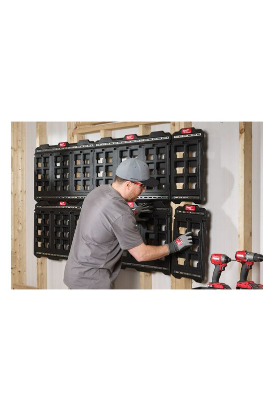 Rögzítőlemez fali műanyag 254x508x25mm max.22kg Packout Milwaukee - 4932480621