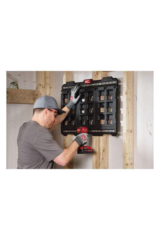 Rögzítőlemez fali műanyag 762x508x25mm max.68kg Packout Milwaukee - 4932480622