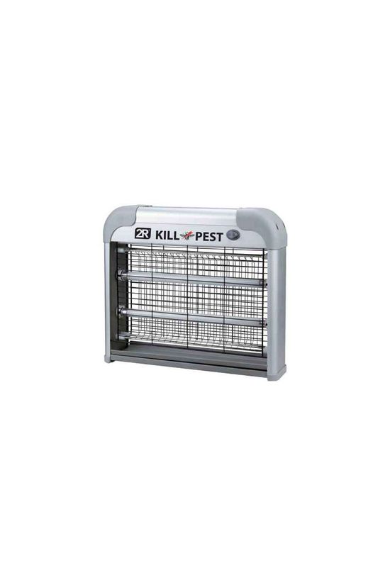 Rovarcsapda elektromos 2x6W 257x257x70mm IP20 áramvezető elektróda-elvű KILL PEST 2R LED - 37731
