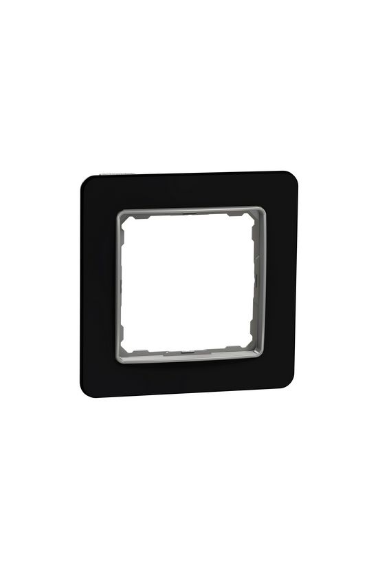 SednaElements keret kristályfekete 1-es vízszintes és függőleges műanyag Schneider - SDD361801