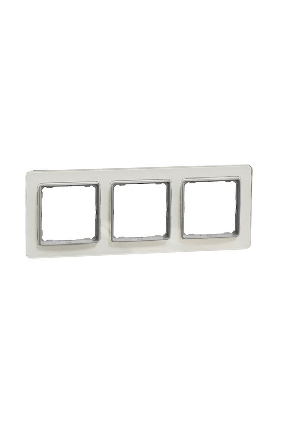 SednaElements keret opál 3-es vízszintes és függőleges műanyag Schneider - SDD360803