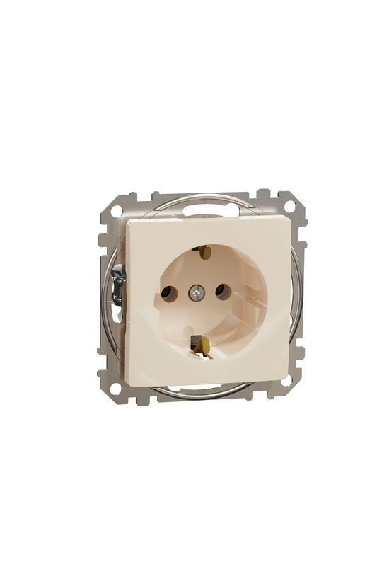 SednaÚj 162 dugalj földelt bézs IP20 süllyesztett szorítókapcsos Schneider - SDD112026