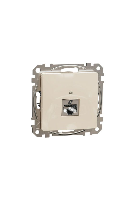 SednaÚj adatcsatlakozó dugalj STP RJ45 8(8) Cat6 süllyesztett bézs Schneider - SDD112461S