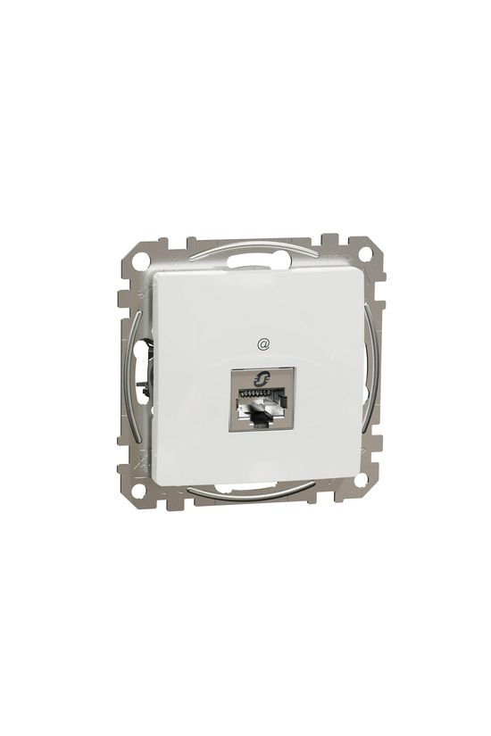 SednaÚj adatcsatlakozó dugalj STP RJ45 8(8) Cat6A(IEC) falonkívüli süllyesztett fehér Schneider - SDD111466S
