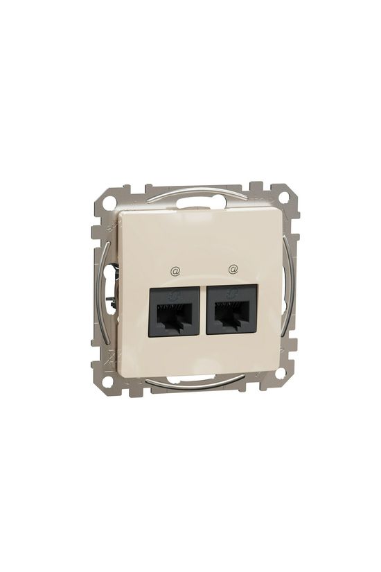 SednaÚj adatcsatlakozó dugalj UTP RJ45 8(8) Cat5e süllyesztett bézs Schneider - SDD112452