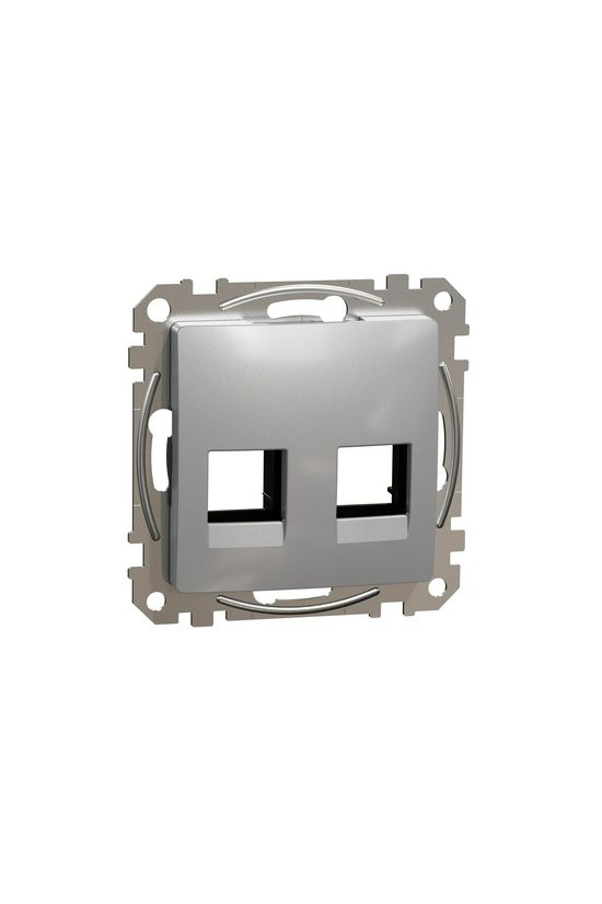 SednaÚj fedlap RJ45 adatcsatlakozóhoz műanyag alumínium AMP MOLEX KELINE Schneider - SDD113444C