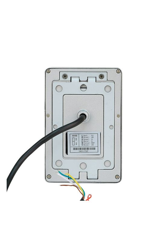 Segéd-kártyaolvasó RFID vandálbiztos fém 125kHz EM WG26-ki IP65 CON-R1 OVERGATE