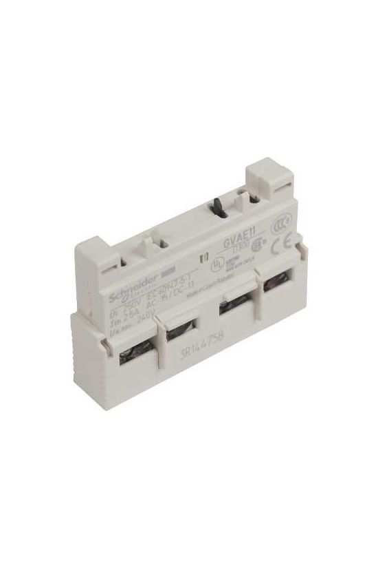 Segédérintkező blokk hibajelző GV2-höz előlapra beépíthető 1-z 1-ny TeSys GV-AE Schneider - GVAE11