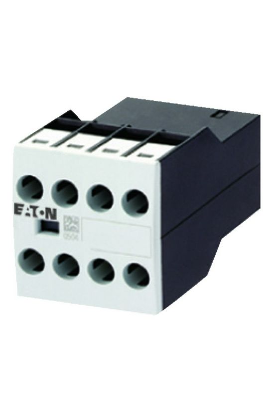 Segédérintkező blokk kontaktorhoz előlapra rádugható 4-z 4A/AC15/230V csavaros DILA-XHI40 EATON - 276428