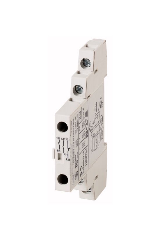 Segédérintkező blokk motorvédőhöz oldalra rádugható 2-z 1-ny 3.5A/AC15/230V NHI21-PKZ0 EATON - 072894
