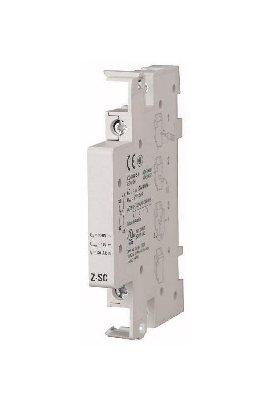 Segédérintkező Z-SCH-kontaktorhoz 1-z 1-ny 3A 230V AC 0.5modul Z-SC EATON - 248862