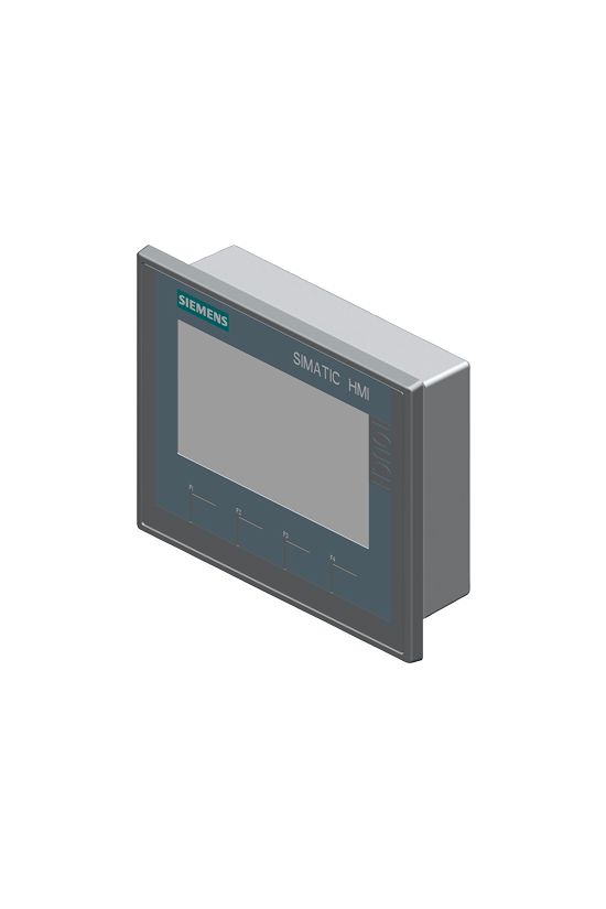 SIMATIC grafikus megjelenítőpanel 4.3inch-képátló színes 19.2-28.8V/DC DC IP65 6AV SIEMENS - 6AV2123-2DB03-0AX0