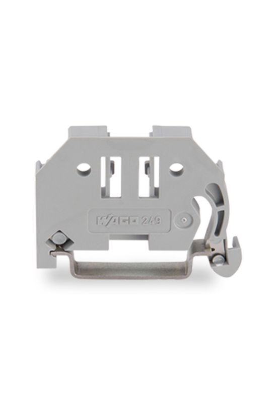 Sorkapocs végbak TS35 csavarmentes műanyag szürke WAGO - 249-116