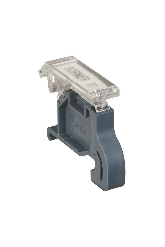 Sorkapocs végbak TS35 csavaros műanyag szürke Viking3 LEGRAND - 037511