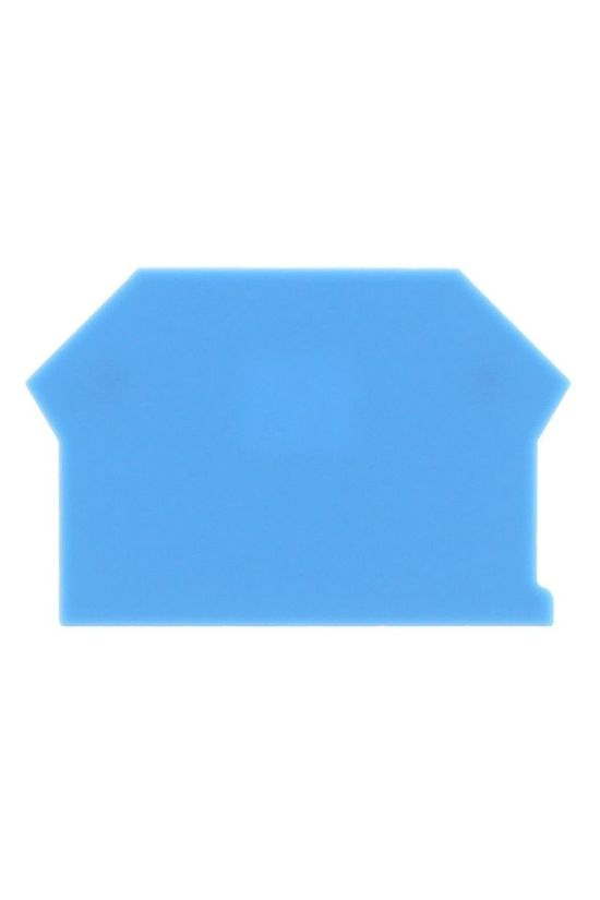 Sorkapocs véglap SRK2,5/2A-SRK10/2A,RK2,5-4,RK6-10,TSK,FF,SF kék 1.5mm-va AP 2,5-10 BU CONTA-CLIP - 2001.5