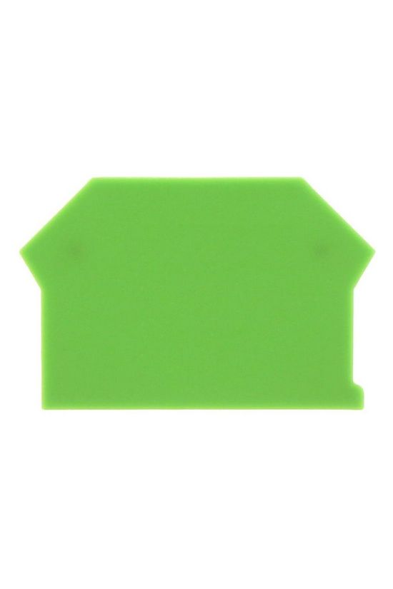 Sorkapocs véglap SRK2,5/2A-SRK10/2A,RK2,5-4,RK6-10,TSK,FF,SF zöld AP 2,5-10 GN CONTA-CLIP - 2001.1