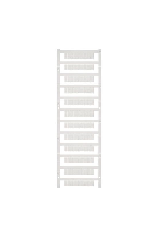 Sorkapocsjelölő lap feliratozható 10x5mm fehér 5mm-modultáv MF 10/5 MC NE WS Weidmüller - 1677160000