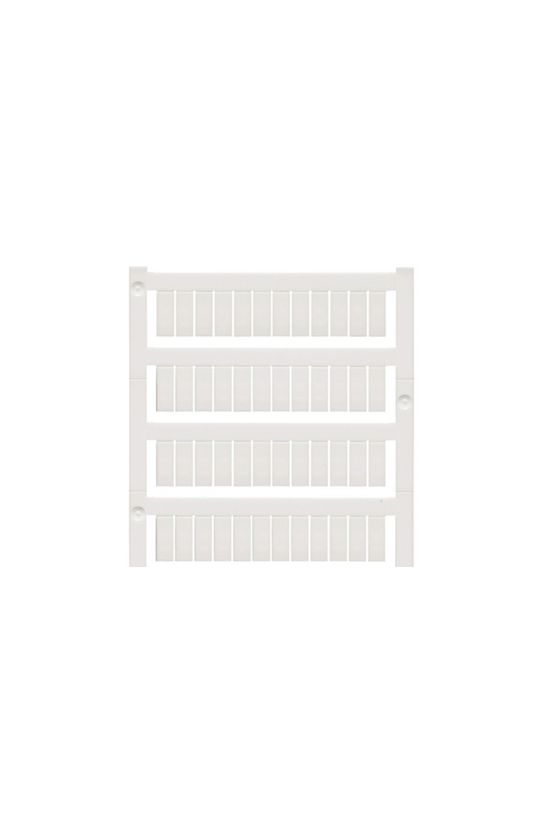 Sorkapocsjelölő lap feliratozható 12x5mm fehér 5mm-modultáv WS 12/5 MC NE WS Weidmüller - 1609860000