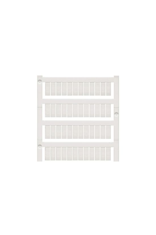Sorkapocsjelölő lap feliratozható 12x6mm fehér 6mm-modultáv WS 12/6 MC NE WS Weidmüller - 1609900000
