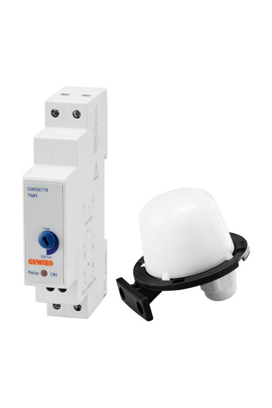 Sorolható alkonykapcsoló 230V 50Hz 1-100lx 1M 90RCD GEWISS - GWD6779