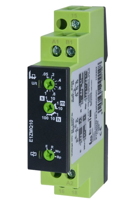 Sorolható időrelé 4-funkciós 1s-100h 1-v 24-240V50Hz 24-240VDC Enya E1ZMQ10 Tele-Haase - 110202A