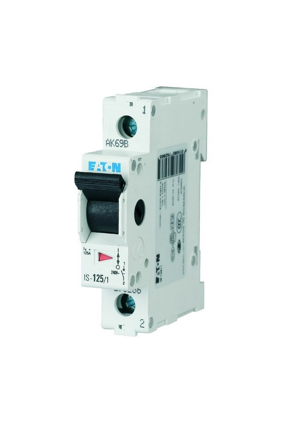 Sorolható szakaszoló főkapcsoló 1z 1ny 1P 16A 240V AC 1M IS-16/1 EATON - 276254