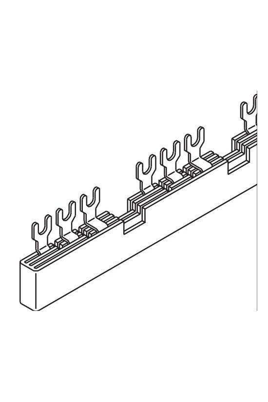 Sorolósín motorindítóhoz villás 3F 3P 63A 12M 10mm2 216mmx G-3L-MS-4-45+9-14 SO Pollmann - 2215308