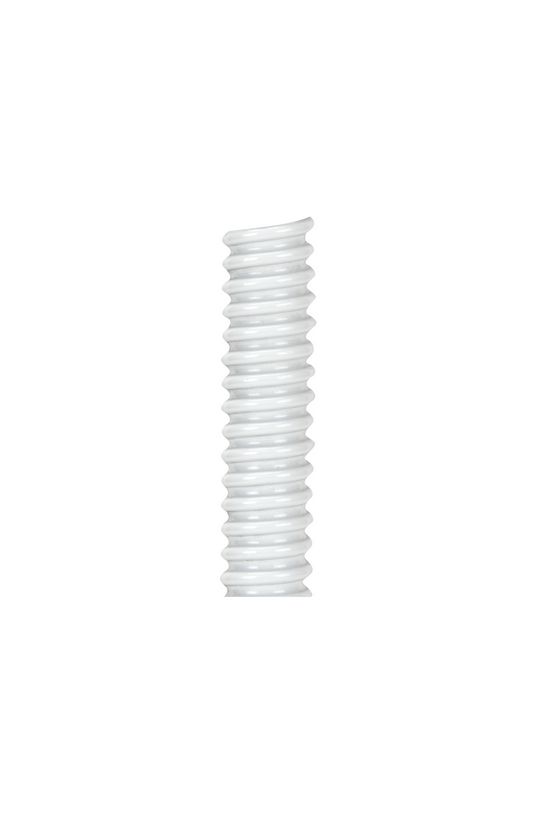 Spirálcső flexibilis 30m 10mm-átmérő PVC 320N-nyomásálló szürke UV-álló Diflex GEWISS - DX30010