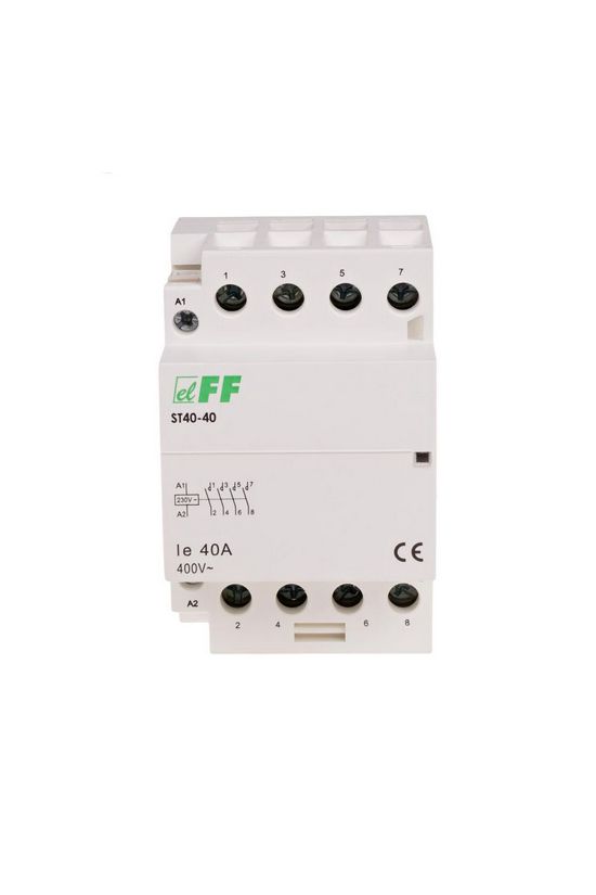 ST40-40 Moduláris kontaktor, 40A, 4NO 230V