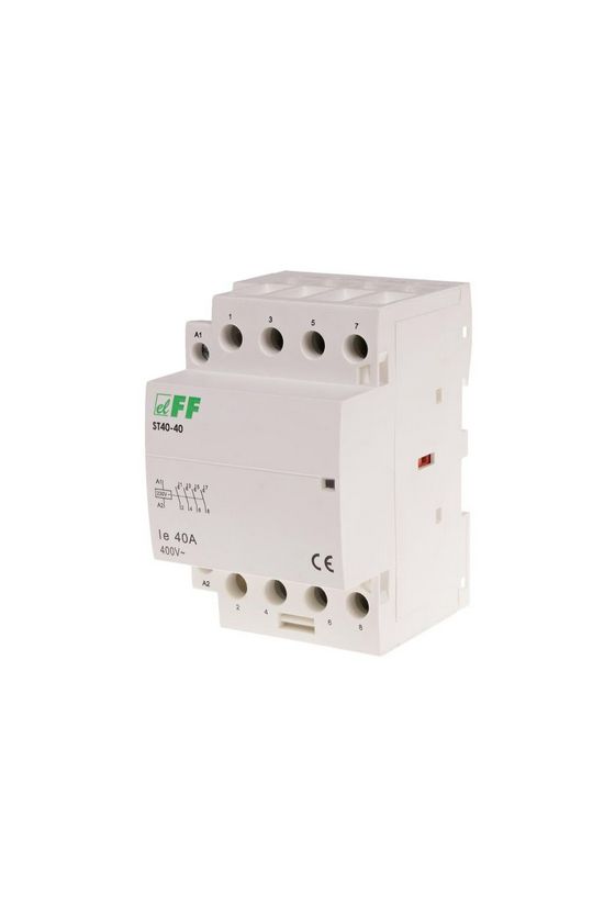 ST40-40 Moduláris kontaktor, 40A, 4NO 230V