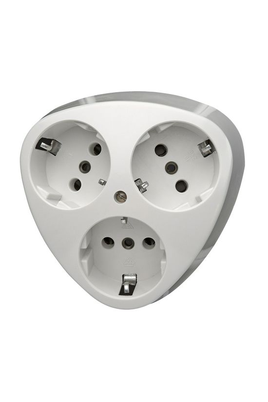 Standard 162/3 dugalj lóhere földelt fehér IP20 falonkívüli csavaros Kopp - 100502000